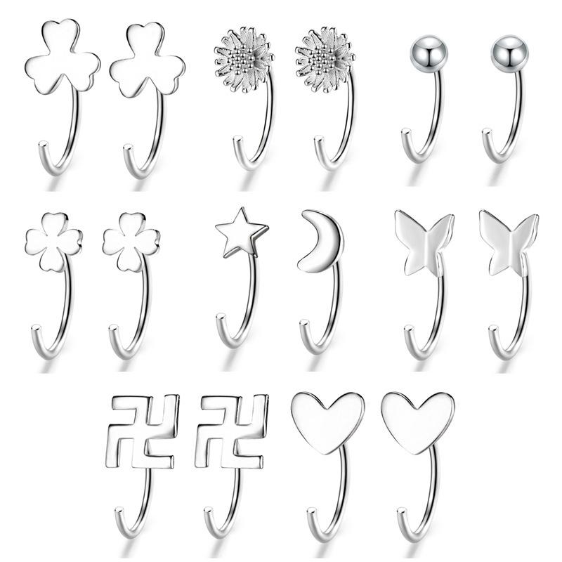 Einfache Ohrringe Temperament Ohren, Kappen, Ohrlöcher, Ohren, Kein Entfernen, Neuer Stil zum Schlafen, Ohrringe