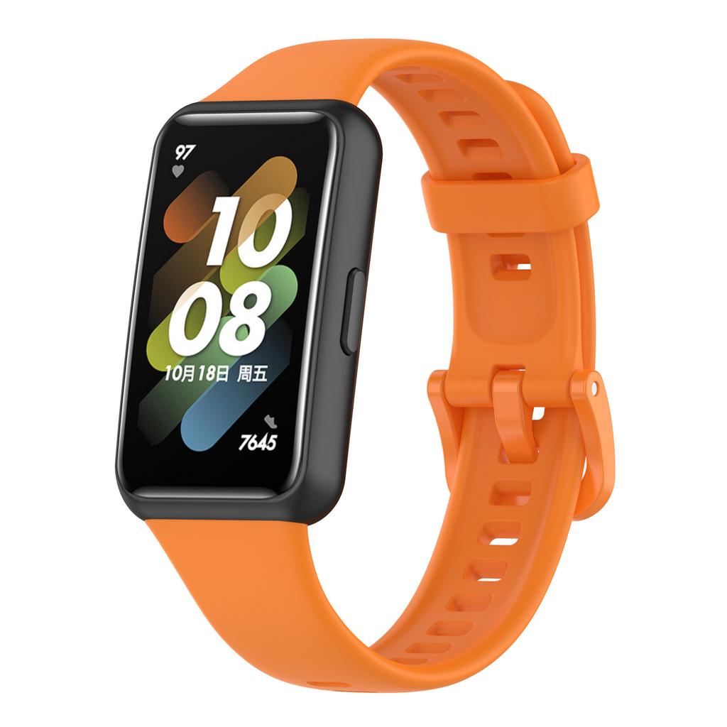 Silicone Watch Strap for Huawei Band 7 Original Belt Sports Smart Bracelet Replacement Correa Wristband for Huawei Band 7 Strap