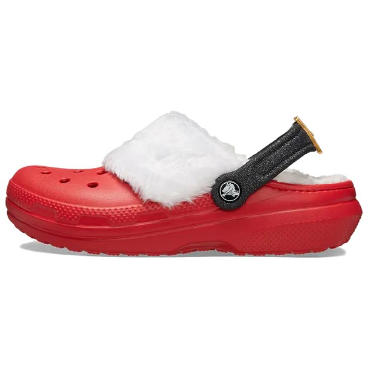 Crocs Fashion Round Toe Hole Shoes Women's Red