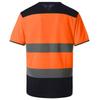 Yoko Unisex Adult Two Tone Hi-Vis T-Shirt