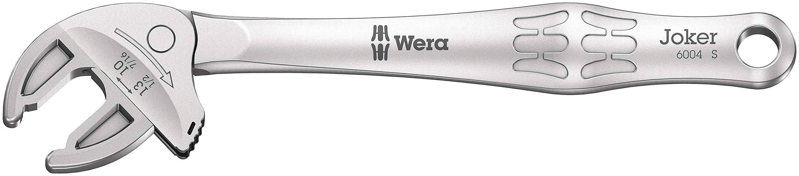 

Wera 05020100001 Automatic Adjustment Monkey Ratchet Wrench Joker 6004 S Japanese Import | 10-13×7/16-1/2 ×154mm [Regular Product]