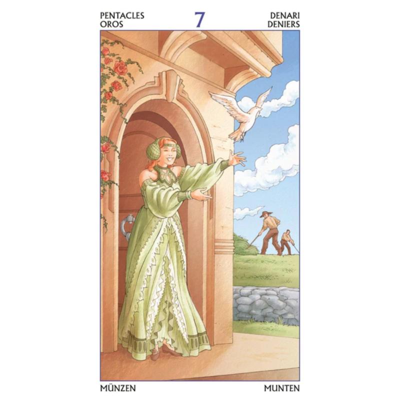 10,3*6 cm Tarot med 78 dører