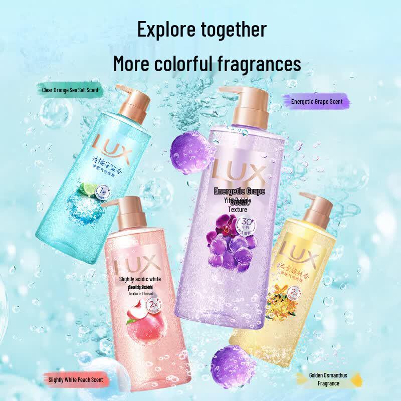 LUX Sea Salt Fragrant Bubble Shower Gel