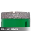 5PCS Diamond Hole Saw Set Diamond Drill Core Bits with Saw Blade, 22/35/40/50/65MM M14 Thread Carborundum Granite Granite