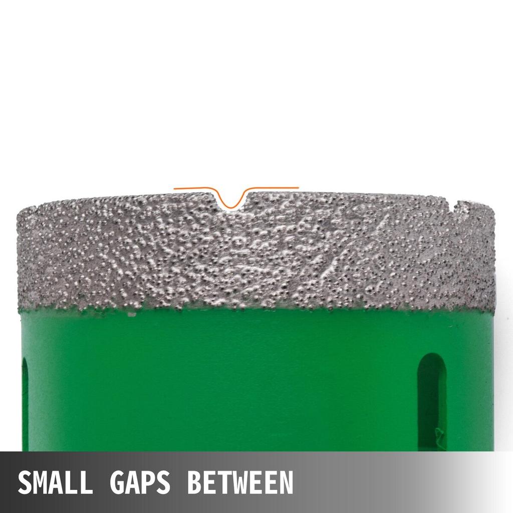 5PCS Diamond Hole Saw Set Diamond Drill Core Bits with Saw Blade, 22/35/40/50/65MM M14 Thread Carborundum Granite Granite
