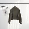 Lulu Scuba Stand Collar Half-Zip Loose Fleece Yoga Sports Hoodie