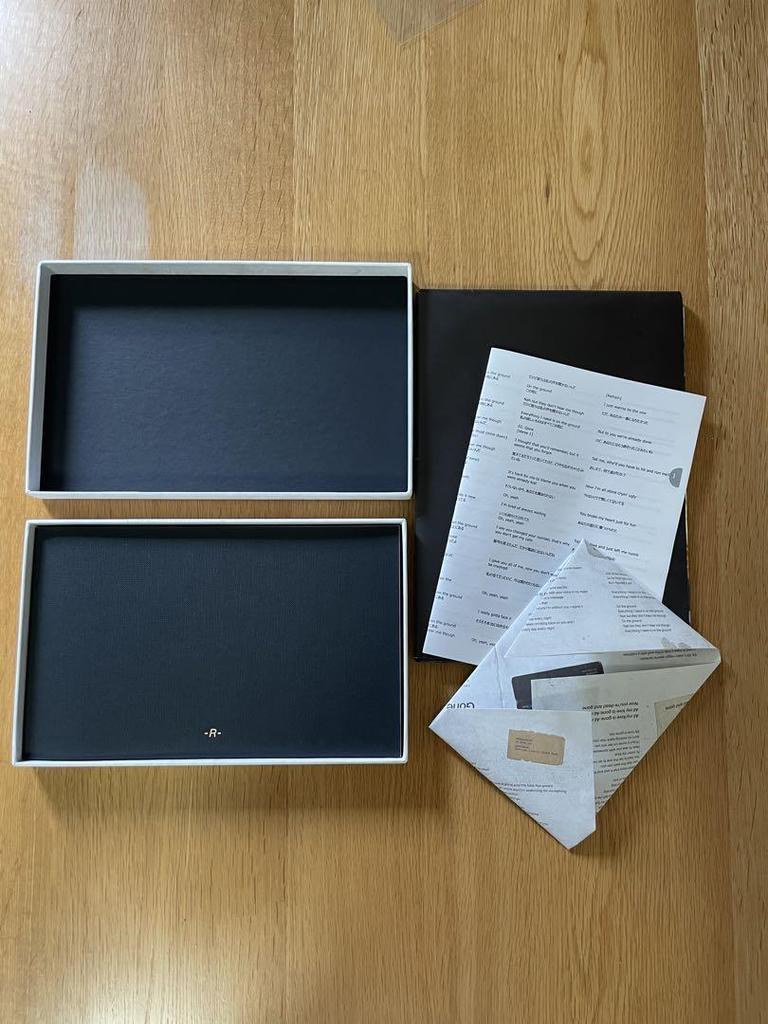 [USED] First limited edition poster included BLACKPINK ROSÉ -R- Album ROSE