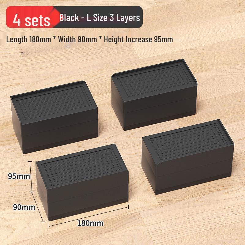 Universal Furniture Heightening Pads: Nail-Free, Stable, Moisture-Proof for Tables & Chairs