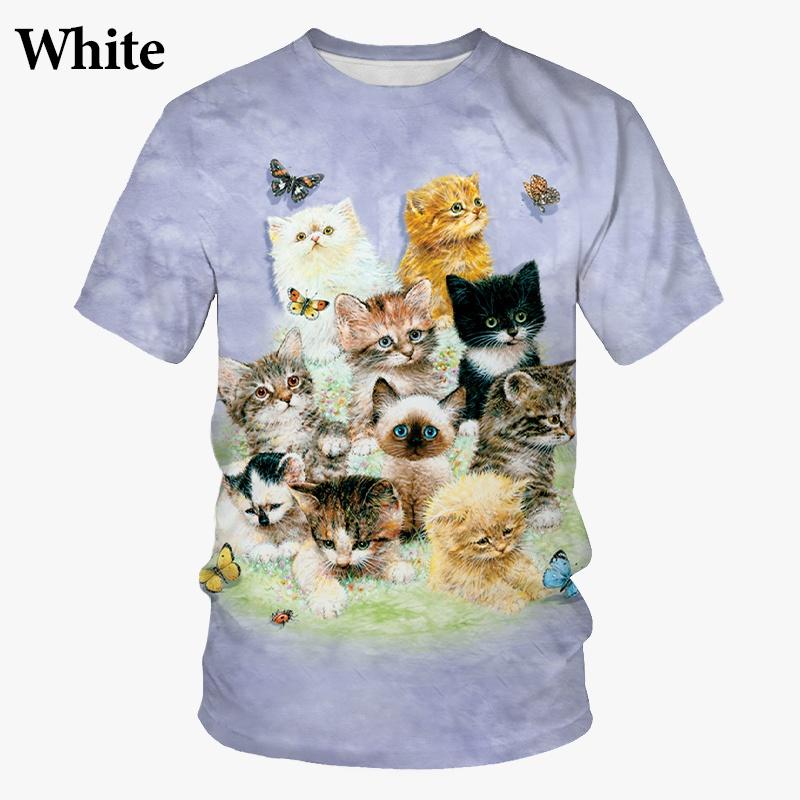 

Смешная личность, милая 3D-печать, мужская, с короткими рукавами, модная, повседневная, унисекс, футболка S