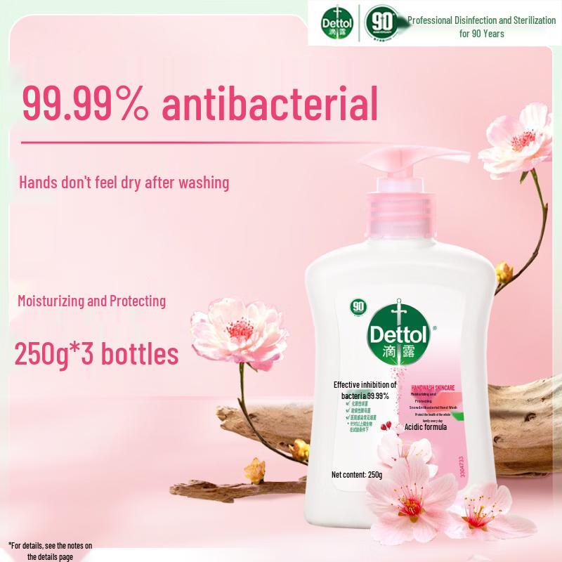 Dettol Moisturizing Floral Antibacterial Hand Wash