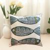 1PC Plant Flower Pattern Polyester Cushion Cover, Pillow Cover, Room Decor, Bedroom Decor, Sofa Decor, Collectible Buildings Accessories