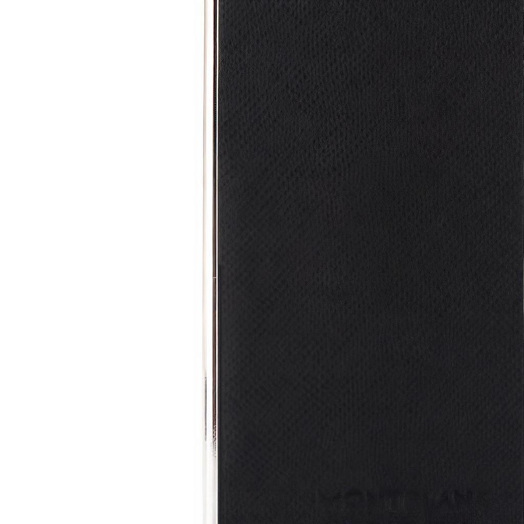 Montblanc Meisterstück Series Hard Shell Micro Logo Leather Business Card Holder Men Card Holder Black 116390