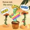 Dancing Cactus Toy: Talking & Recording Doll for Babies 0-1 Year Old