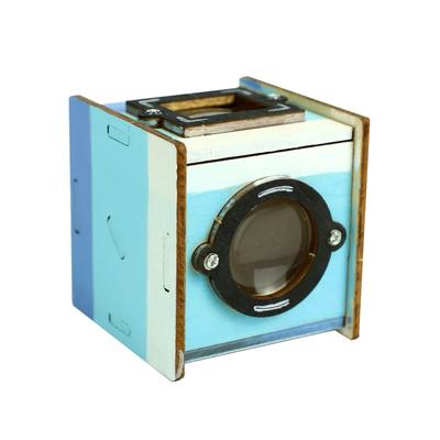 Diy Viewfinder Kit Stem Physics Experiment Montessori Educational Optical Puzzle Toys Parent-Child Interactive Kids Science Gift