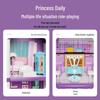 Cross-Border Princess Castle Dollhouse for Girls, Pretend Play Toy, Birthday Gift for Ages 3 and Up