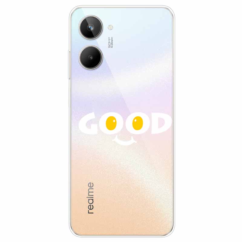 

For Realme 10 Case 6.4 Clear Soft TPU Phone Cases for Realme 10 2022 Silicone Cover Realme10 4G Transparent Slim Fundas Cute Realme 10