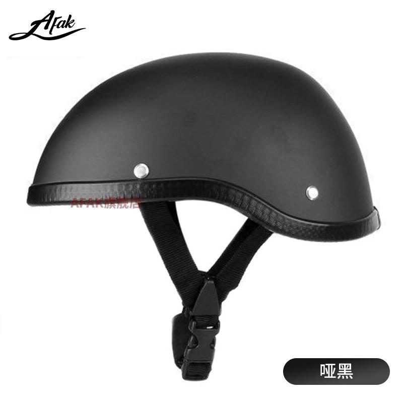 Lightweight Half Face Motorcycle Helmet Adults - ABS Safety With 3C Certification Breathable Design Daily Commute