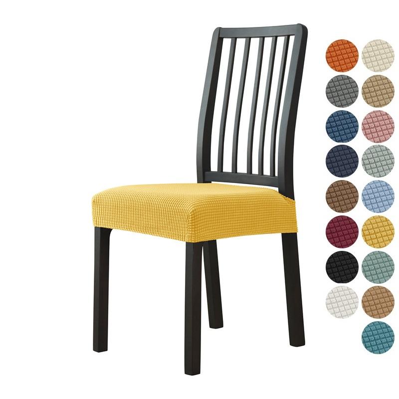 Stretch Dining Chair Cover Soft Removable Anti Dust Seat Slipcover For Hotel Home Restaurant Furniture Protection