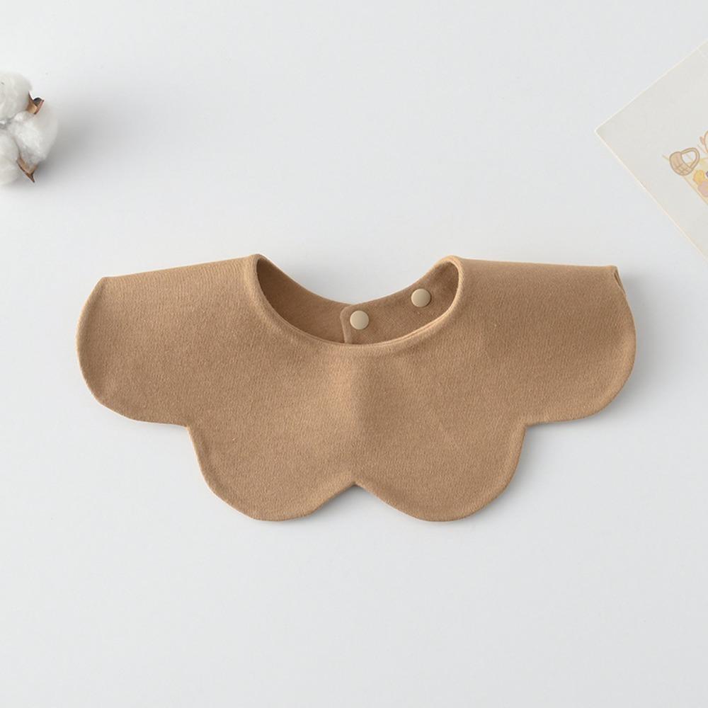 

Solid Drool Bib Soft Burp Cloth Comfortable Saliva Towel D