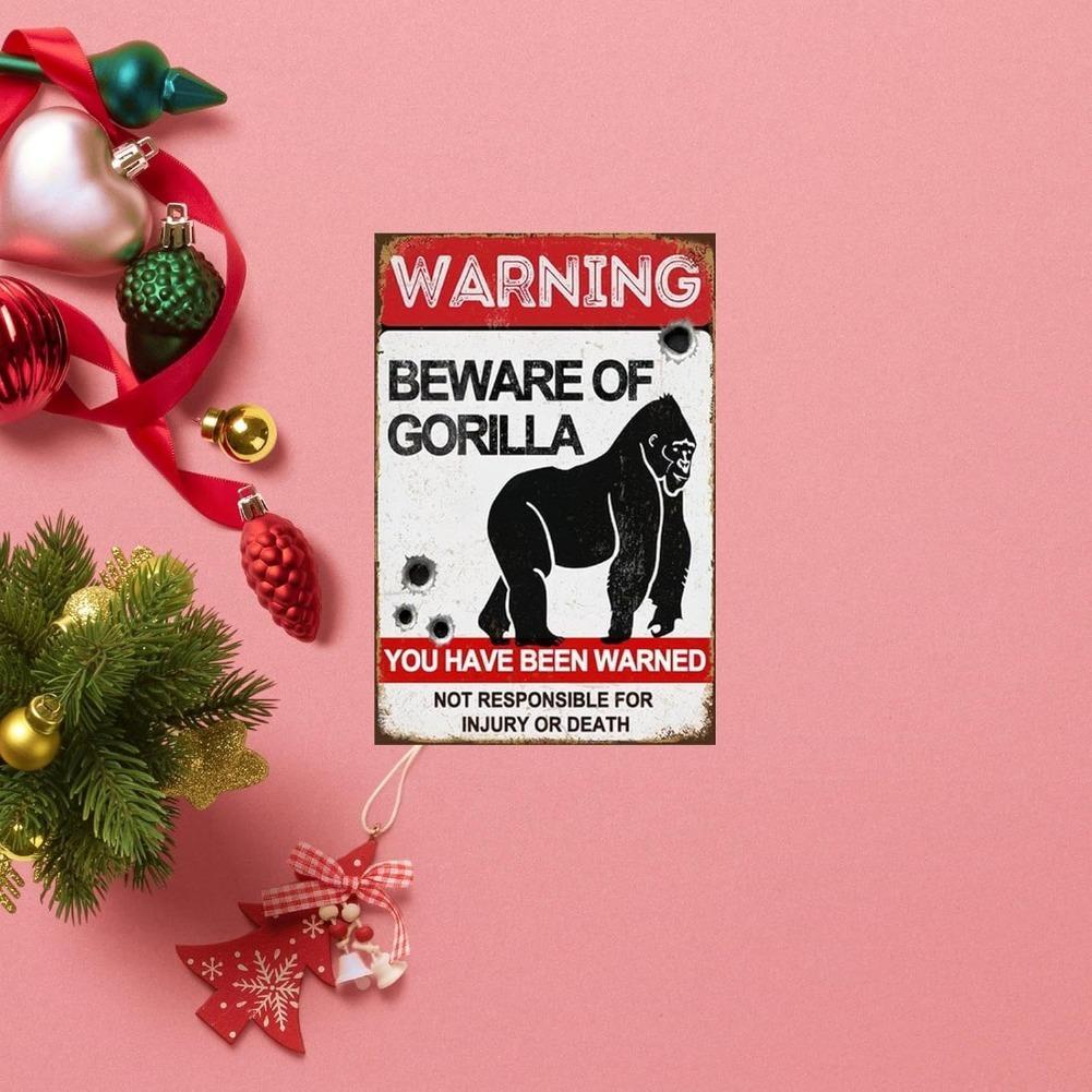 Funny Dark Humor Beware Sign No Soliciting Wall Decor Yard Garden Plaque Outdoor for Home Fence