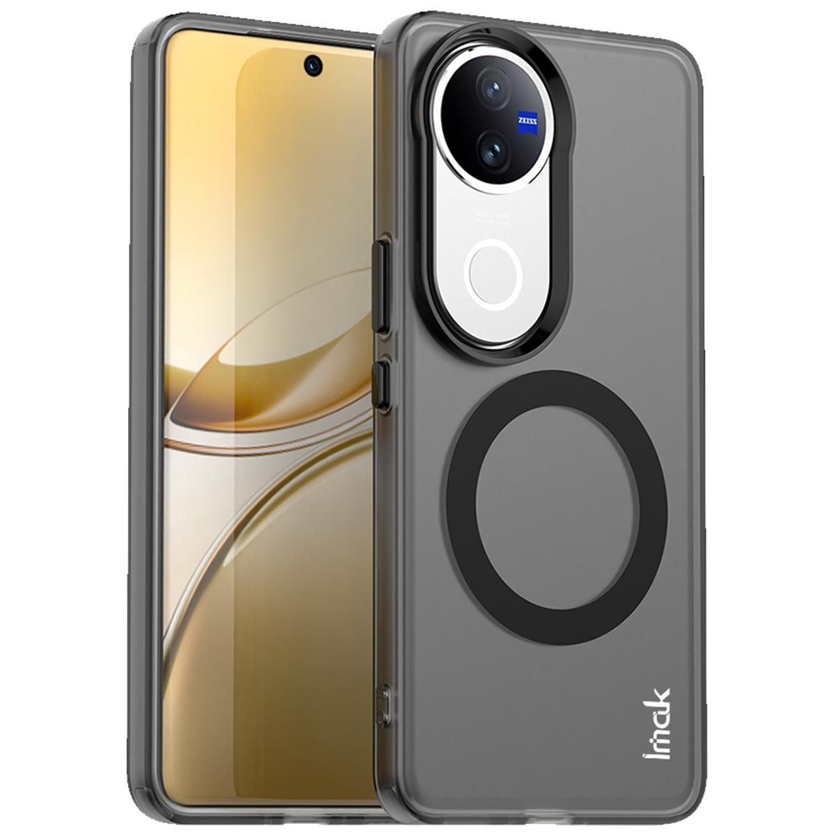 

IMAK For vivo V50 5G/V50e 5G Case Compatible with MagSafe PC+TPU Protective Phone Back Cover Black