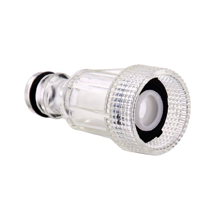 5Pcs 3/4" Thread Faucet Quick Connector Car Washing Machine Water Filter