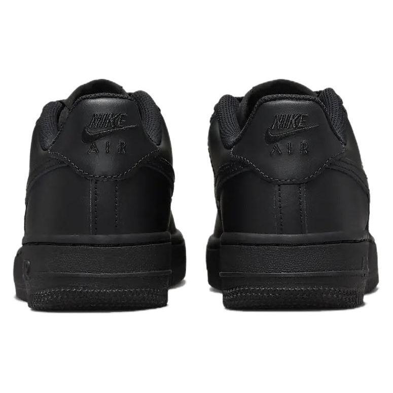 Nike Air Force 1 LE GS Triple Black Kids Casual Shoes FV5951-001