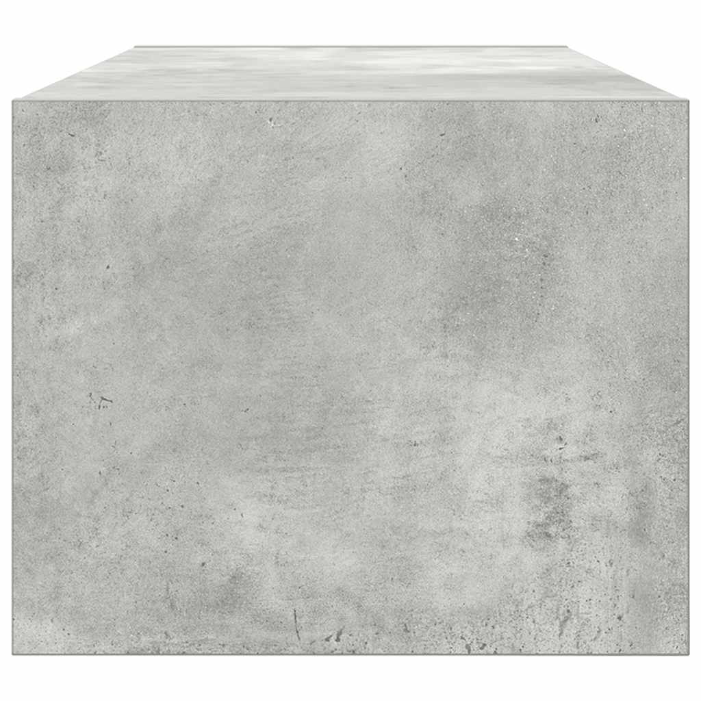 TV Cabinet Concrete Grey 80 x 31 x 25.5 cm Particleboard