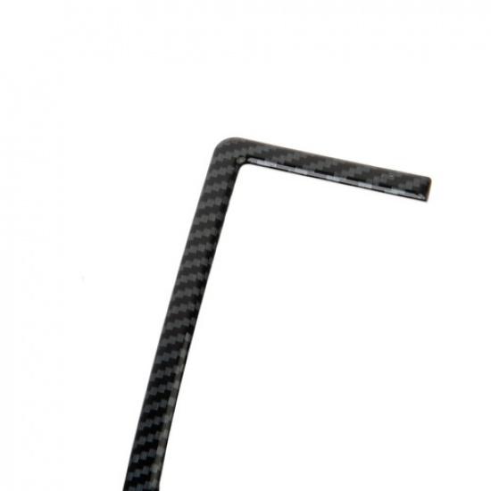 Carbon Fiber Style Central Control Air Vent Outlet Trim Cover For Nissan 350Z