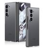 Módní ochranné pouzdro s pocitem kůže pro Fold6 Fold7 proti pádu pro Samsung Galaxy Z Fold 7 6 5 4 3 s krytem chrániče obrazovky
