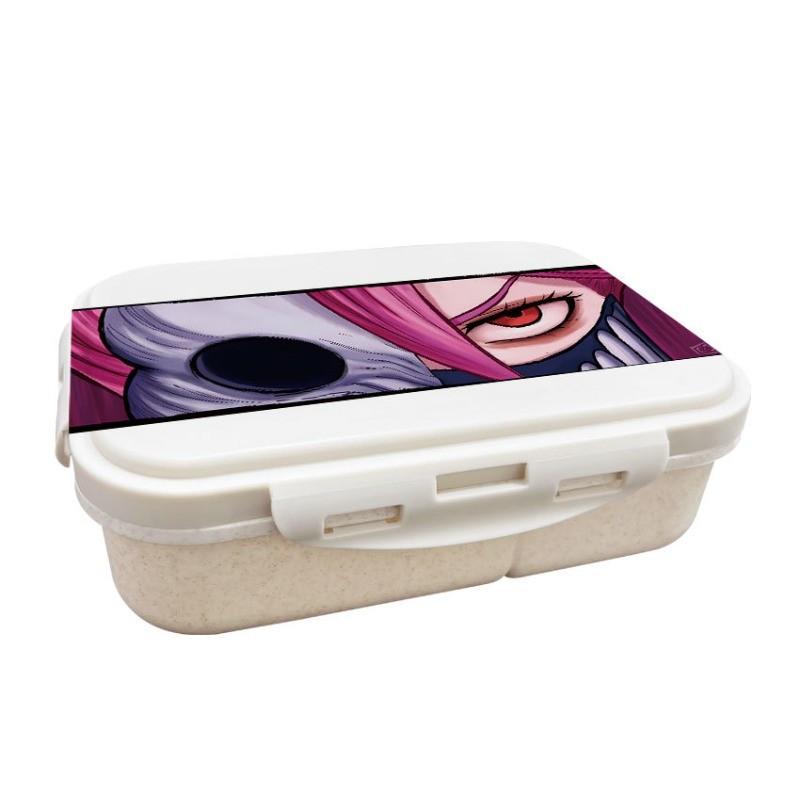 Lunch Box DANDADAN Stampata in Paglia di Grano - Cartone Animato Anime
