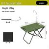 Tactical Folding Outdoor Table: Portable Multifunctional Camping, Picnic, and Tea Table