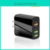 65W Schnelllade-Handy-Ladegerät mit PD + 3 USB-Anschlüssen, Europäischer und Amerikanischer Standard, CE- und FCC-zertifiziert