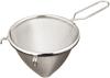 Kanda Kan Strainer, Stainless Steel, Medium, Made In Japan, Triangular, with Handle, 042050