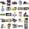 10/30/50pcs Initial D Japanese Anime Stickers Cool Cartoon Decals DIY Skateboard Phone Notebook Classic Manga Sticker Decoration