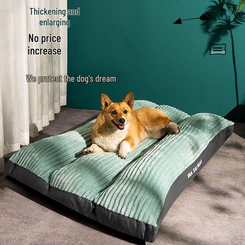 Universal All-Season Pet Mat: Removable, Washable & Anti-Tear for Cats & Dogs