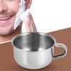5 Stainless Steel Shaving Bowls Men Premium Grooming Essential Corrosion Resistant Bathroom Accessory