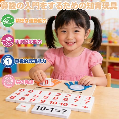 [New for 2026] Finger Math Toys, Learning Toys, Math Toys, Educational Montessori Toys for Boys and Girls, Math Manipulatives, Preschool, Felt Finger