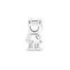 Pandora Cute Dog 925 Silver Pendant Women pendant 797551EN12