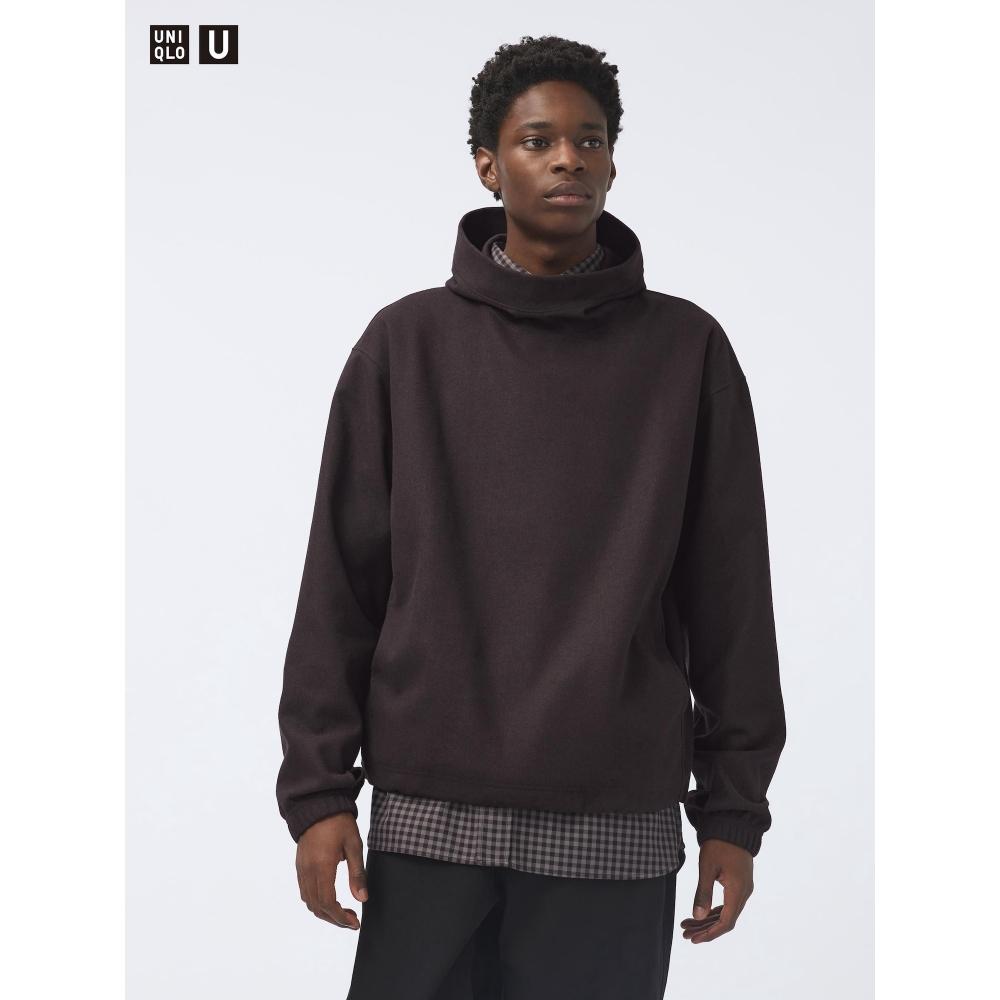 

Парка Uniqlo Japan из матового джерси Pull 08 DARK GRAY/L