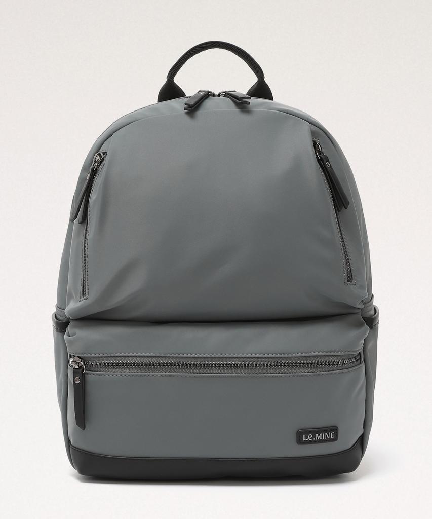 Lemine Nylon One-Day Backpack (Gray)