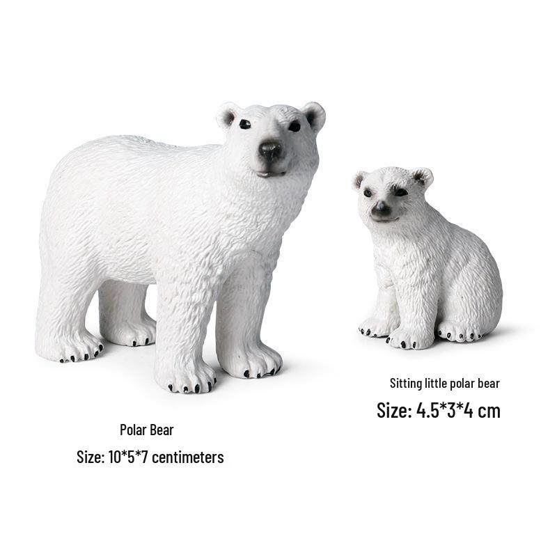 Animal Model Set: Lion, Tiger, Elephant, Panda, Giraffe, Hippo, Rhino, Sheep