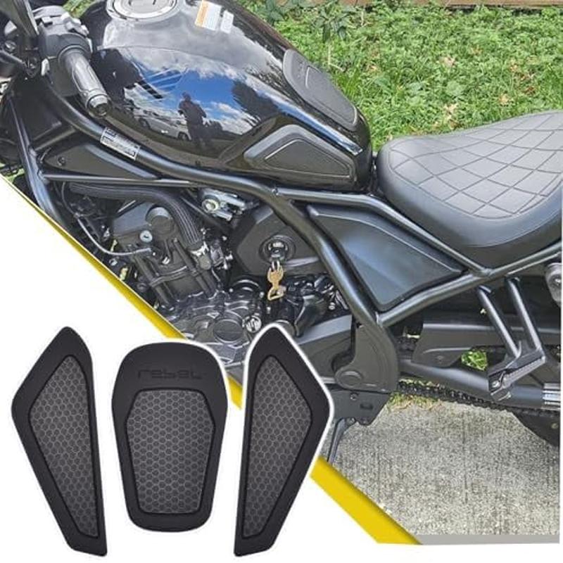 Motorcycle Tank Pad Fuel Tank Side Knee Traction Anti Slip Pads Fits for Honda CMX 1100 Rebel CMX1100 REBEL1100 ABS 2021-2025