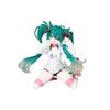 Hatsune Miku 21cm Pvc Model With Assembled Sitting Pose For Anime Enthusiasts And Collectors