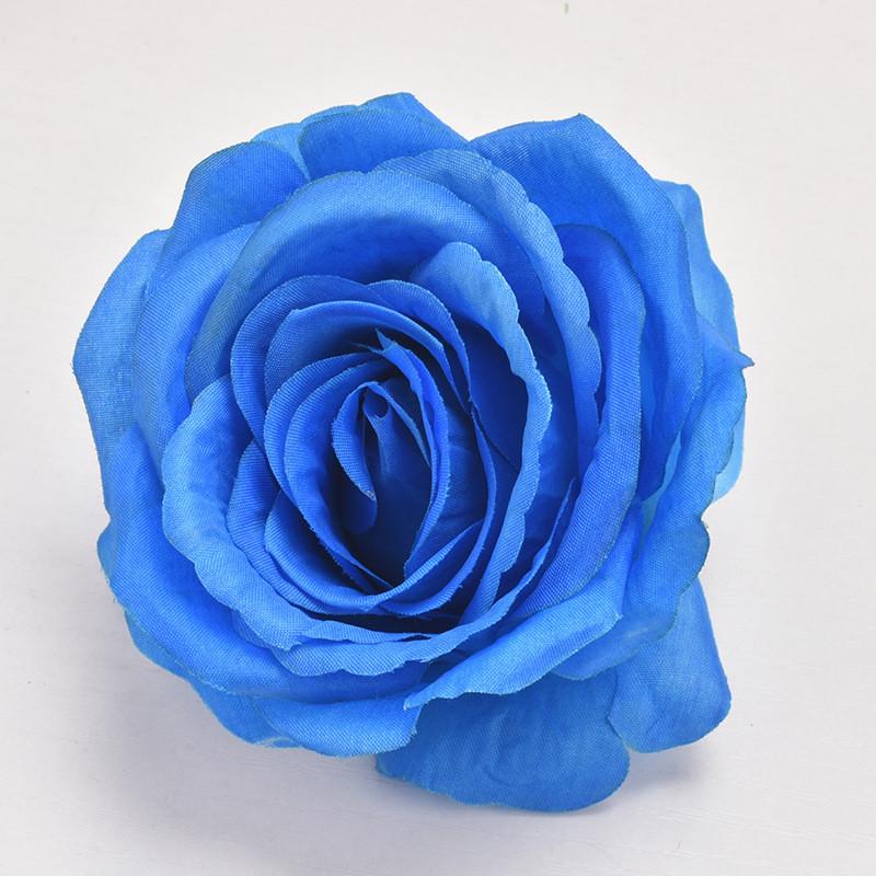 Simulated Multi Colored Rose Head For Flower Wall Wedding And Party Decor
