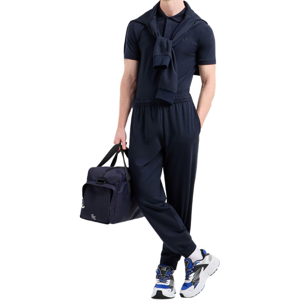 Emporio Armani EA7 Polo Shirt Men's Blue 7M000228-AF10373-UB102