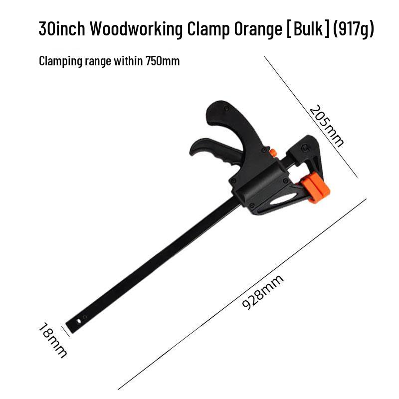 Cross 4/6/12/18-inch Woodworking F-Clamp Quick Wood Board Fixing Tool