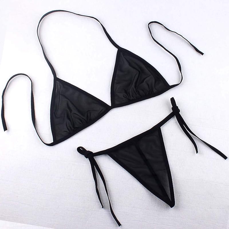[Synlala] sexy lingerie set bra & shorts set ladies See-through and sexy Bra and shorts with laces