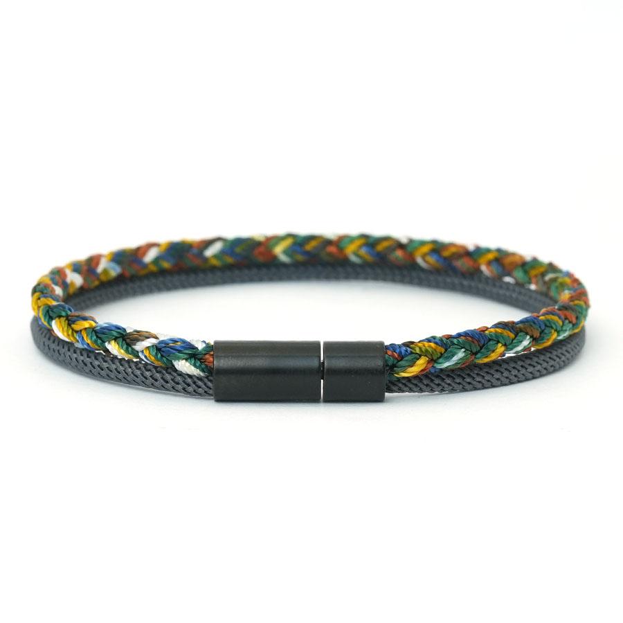 

Noter Bohemia String Bracelet For Men A Grade Ethnic Dragon Scale Rope 5 Colors Available Bilayer Street Leisure Accessories