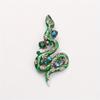 Stylish and Elegant Zodiac Animal Snake Brooch Personalized Luxury Accessory Pin Gift